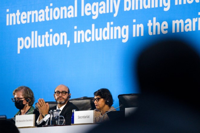 Participants at conference