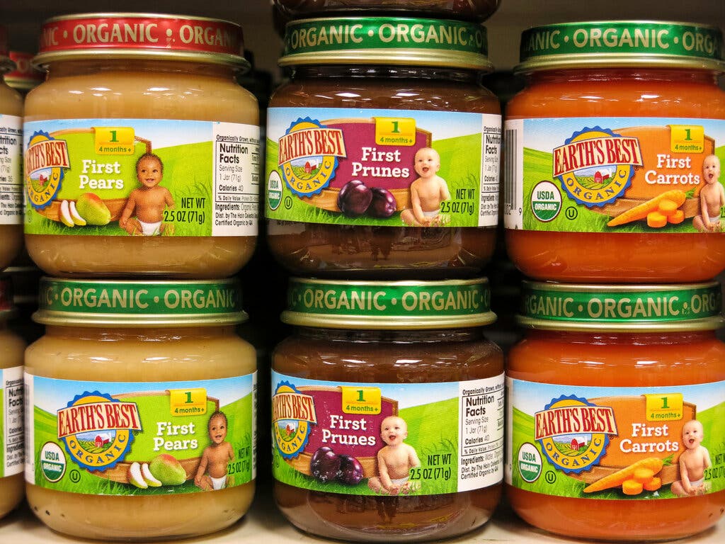 Baby food containers