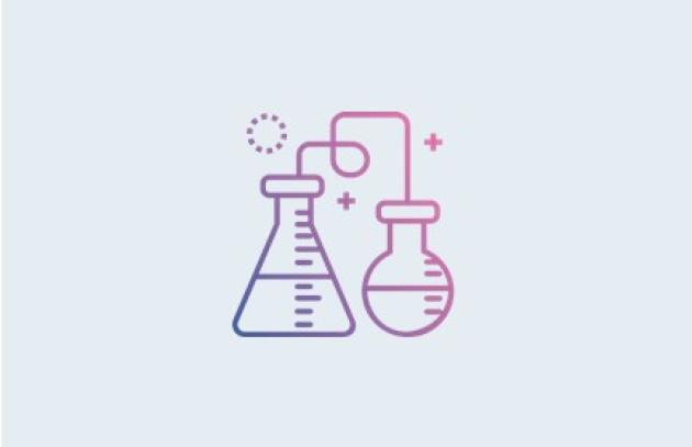 Lab beaker icon