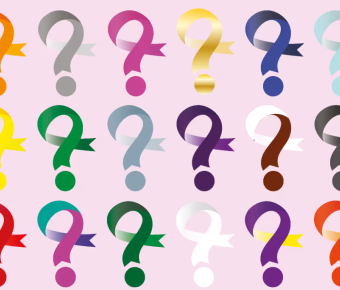 Illustration of question marks