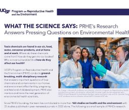 PRHE Research one pager