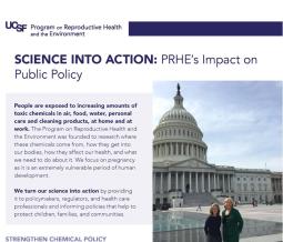 PRHE Science and Policy one pager